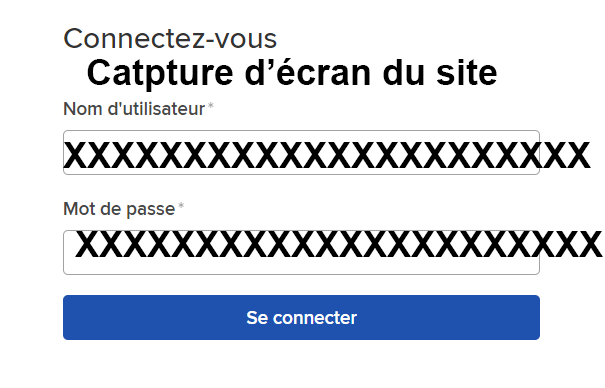 Se connecter au compte Doccle
